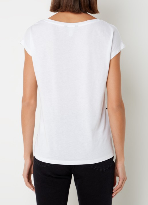 Ralph Lauren T-shirt met print - achterkant 4 white / wit