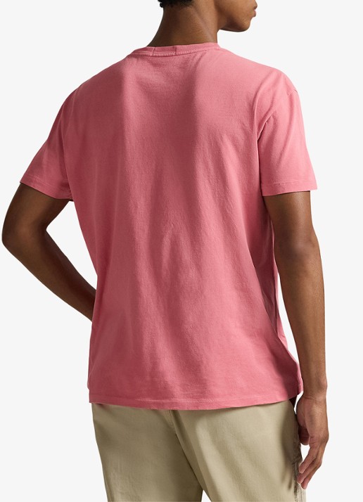 Ralph Lauren T-shirt met print - achterkant 3 red sky / koraal