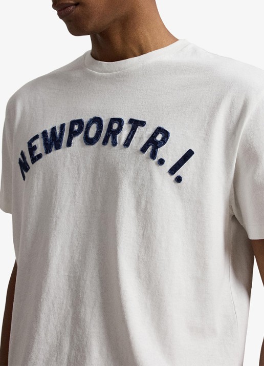 Ralph Lauren T-shirt met print - detail 2 white / wit