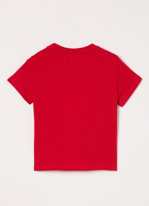Ralph Lauren T-shirt met print - voorkant 2 rood