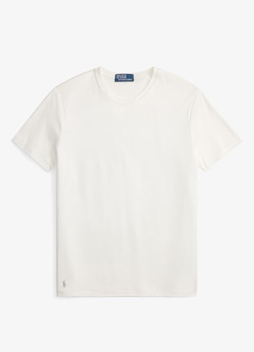 Ralph Lauren T-shirt met ronde hals - voorkant white / wit