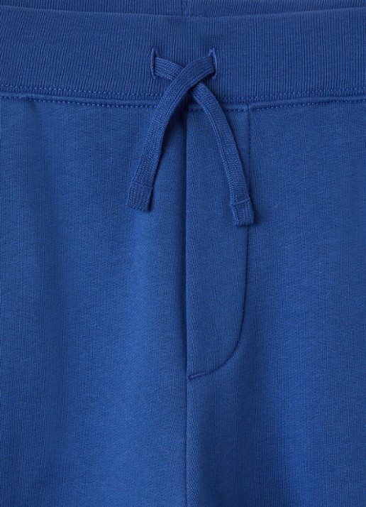 Ralph Lauren Tapered fit joggingbroek met klepzakken - detail blauw