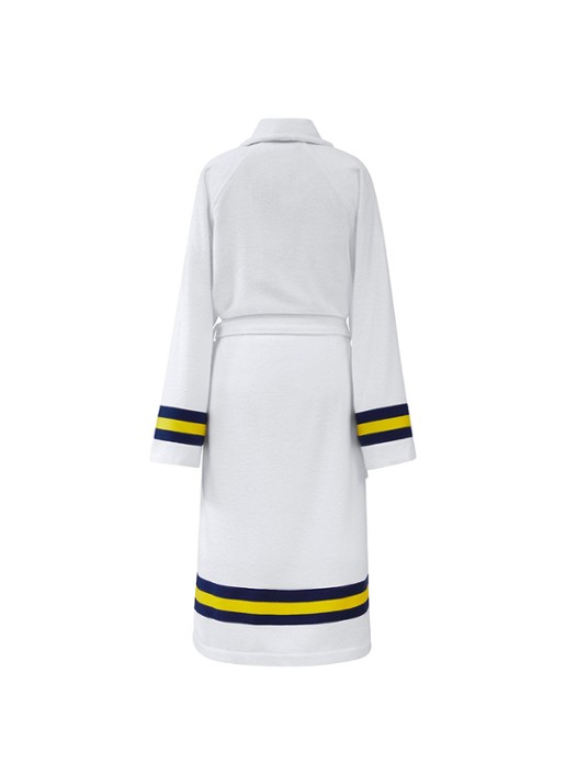 Ralph Lauren Tommie badjas met logoborduring - achterkant 3 wit