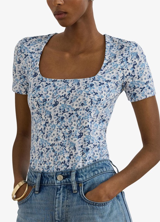 Ralph Lauren Top met bloemenprint