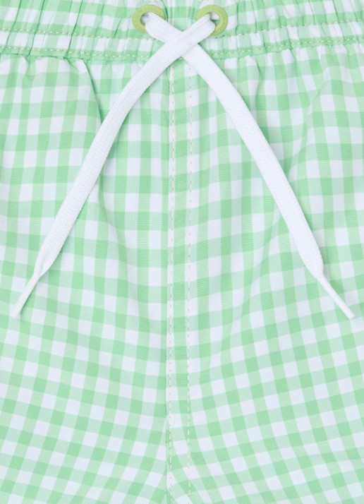 Ralph Lauren Travlr zwemshorts met logo - detail lime