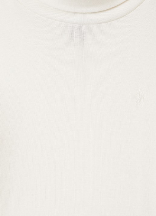 Ralph Lauren Trui met col - detail beige
