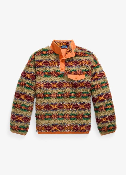 Ralph Lauren Trui van teddy met kraag