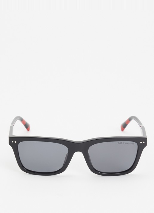 Ralph Lauren Wayfarer zonnebril gepolariseerd PH4240U - detail 2 zwart