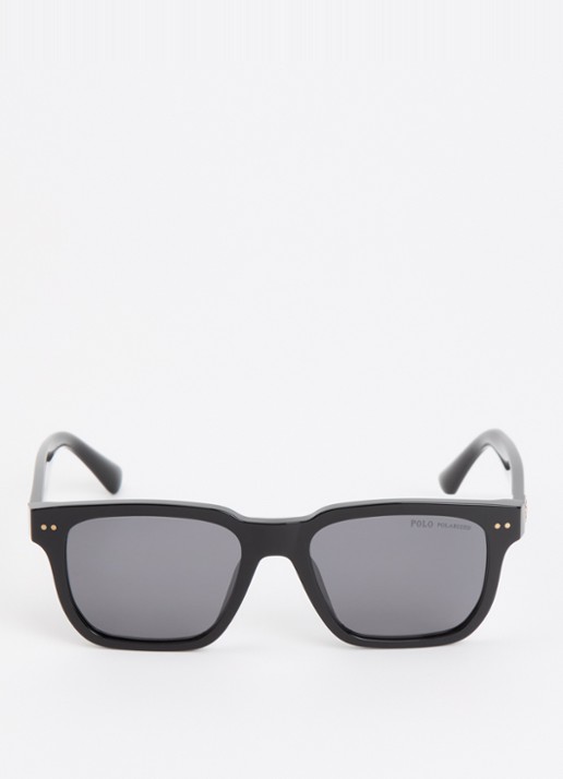 Ralph Lauren Wayfarer zonnebril gepolariseerd PH4252U - detail 2 zwart