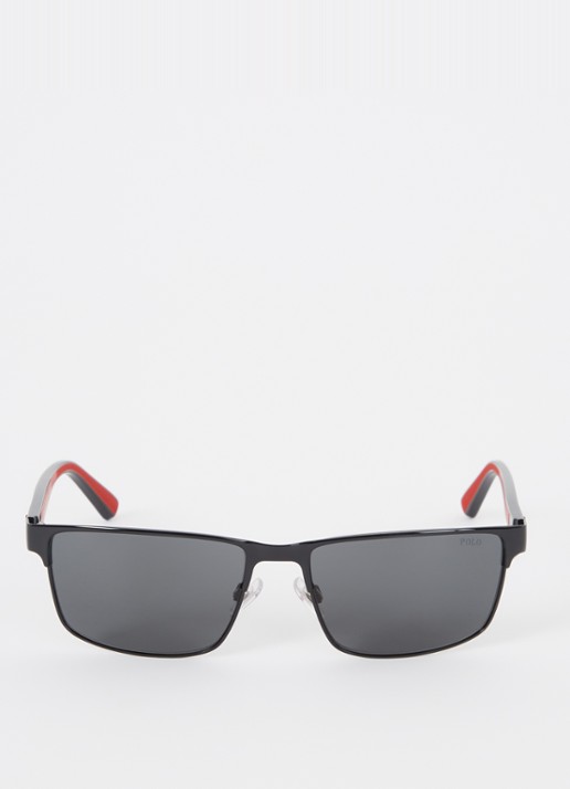 Ralph Lauren Wayfarer zonnebril PH3155 - detail 2 zwart