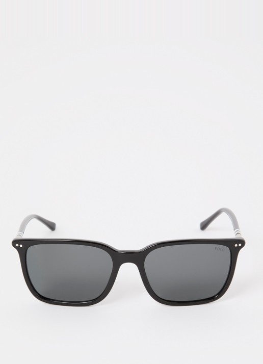 Ralph Lauren Wayfarer zonnebril PH4226 - detail 2 zwart