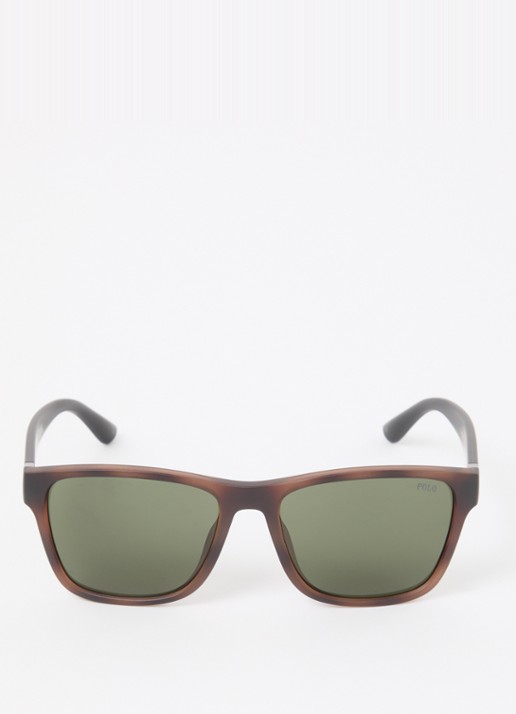 Ralph Lauren Wayfarer zonnebril PH4229U - detail 2 donkerbruin