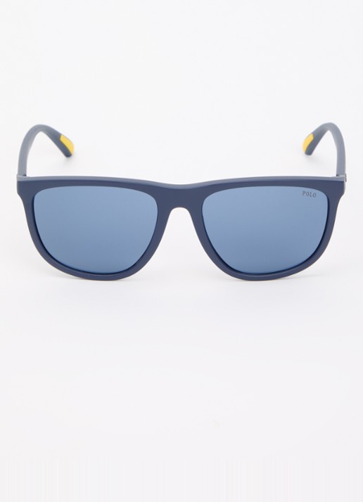 Ralph Lauren Wayfarer zonnebril PH4231U - detail donkerblauw