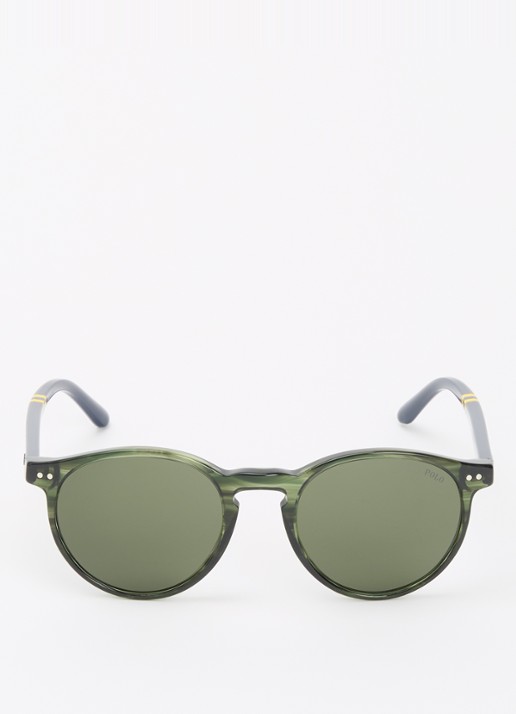 Ralph Lauren Wayfarer zonnebril PH4236 - detail 2 donkergroen
