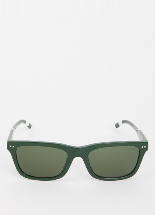 Ralph Lauren Wayfarer zonnebril PH4240U - detail donkergroen