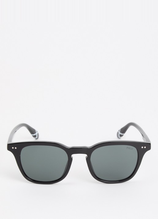 Ralph Lauren Wayfarer zonnebril PH4251U - detail 2 zwart