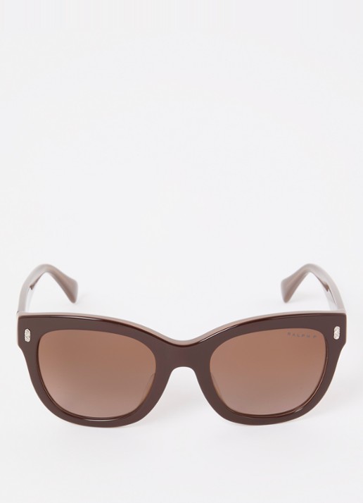 Ralph Lauren Wayfarer zonnebril RA5301U - detail 2 bruin