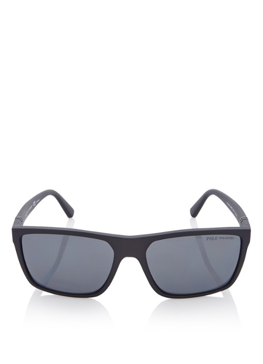 Ralph Lauren Zonnebril gepolariseerd PH4133 - voorkant 4 zwart