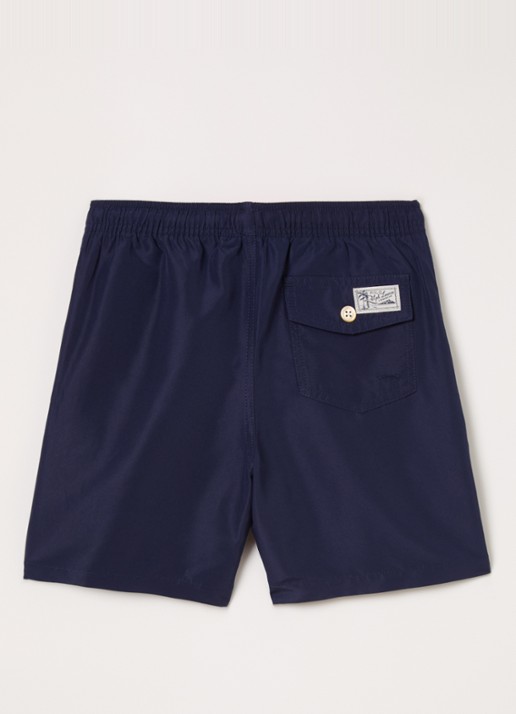 Ralph Lauren Zwemshorts met logo - voorkant 2 donkerblauw