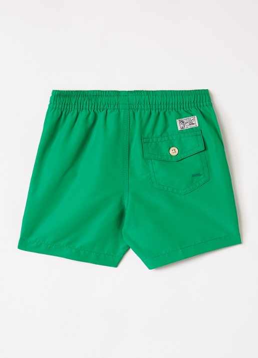 Ralph Lauren Zwemshorts met logo - voorkant 2 groen