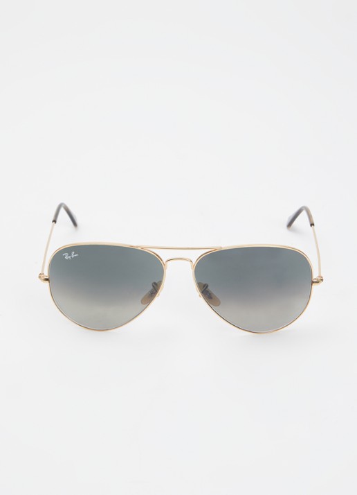 Ray-Ban Aviator Large Metal zonnebril RB3025 - detail goud