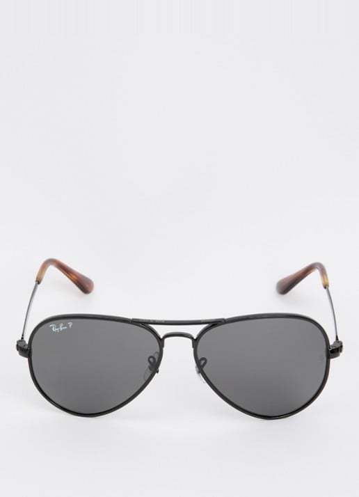 Ray-Ban Aviator Max zonnebril RB3925 - detail 2 zwart