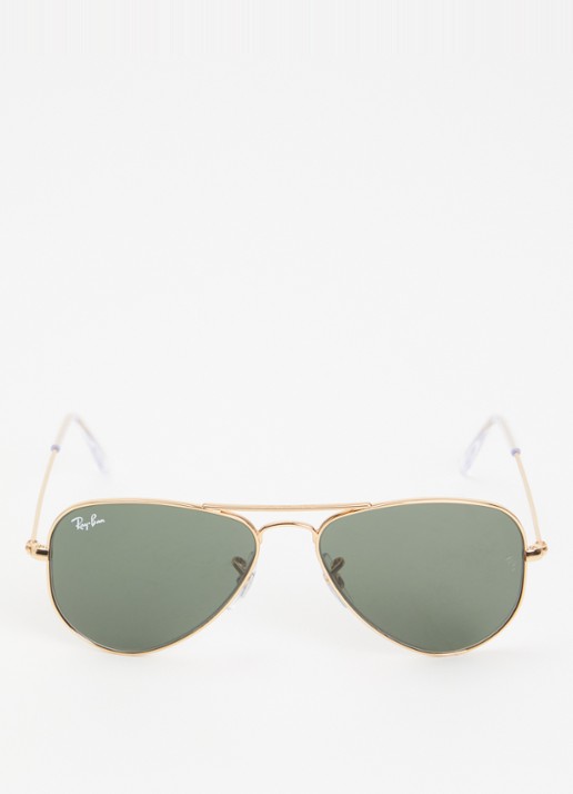 Ray-Ban Aviator Small zonnebril RB3044 - detail goud