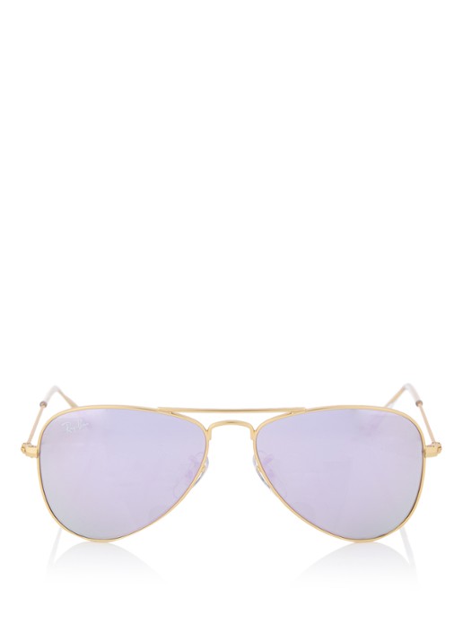 Ray-Ban Aviator zonnebril RJ9506S  - voorkant 2 goud