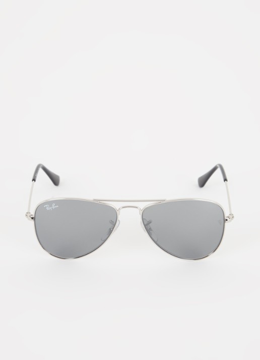 Ray-Ban Aviator zonnebril RJ9506S - voorkant 4 zilver