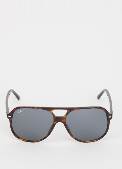 Ray-Ban Bill zonnebril RB2198 - detail bruin