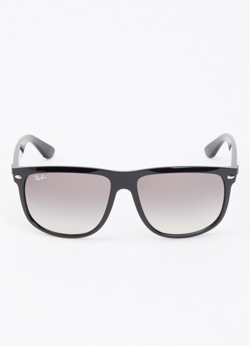 Ray-Ban Boyfriend wayfarer zonnebril RB4147  - detail zwart