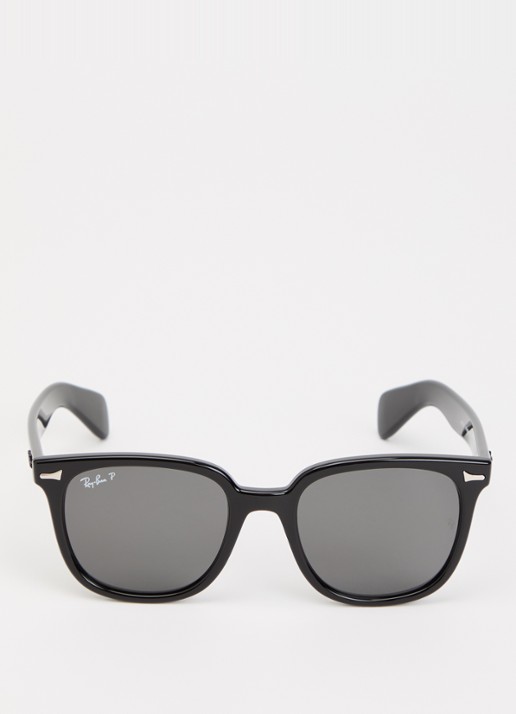 Ray-Ban Brunel II zonnebril gepolariseerd RB2235  - detail zwart