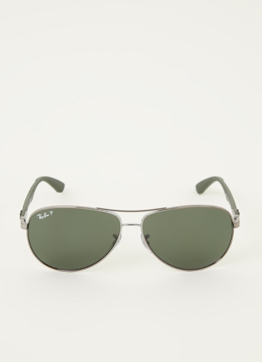 Ray-Ban Carbon Fibre zonnebril RB8313  - voorkant 4 grijs