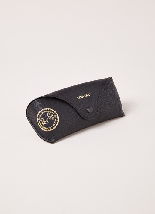 Ray-Ban Chromance zonnebril gepolariseerd RB4330CH - detail zwart