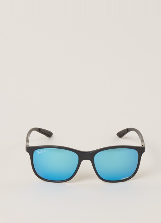 Ray-Ban Chromance zonnebril gepolariseerd RB4330CH - voorkant 3 zwart