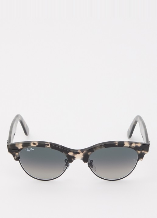 Ray-Ban Clubmaster Way zonnebril RB2341 - detail 2 zwart