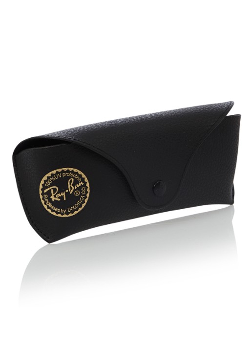Ray-Ban Clubmaster zonnebril RB3016 - detail 4 oranjebruin