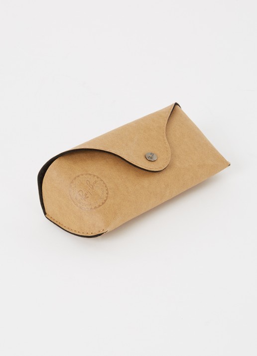 Ray-Ban Corrigan zonnebril gepolariseerd RB4397  - detail 2 bruin