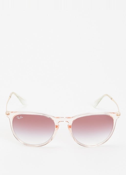 Ray-Ban  Erika Classic zonnebril RB4171  - detail 2 lichtroze