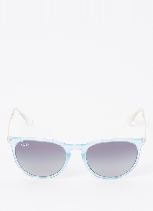 Ray-Ban Erika zonnebril RB4171 - detail lichtblauw