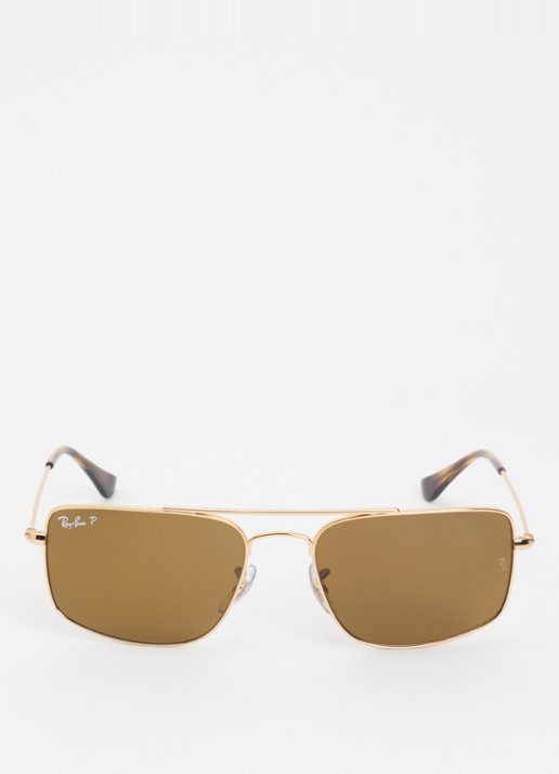 Ray-Ban Explorer 3 zonnebril gepolariseerd RB3779 - detail 2 goud
