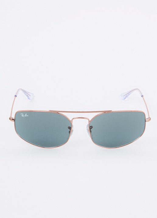Ray-Ban Explorer V zonnebril RB3845 - detail lichtroze