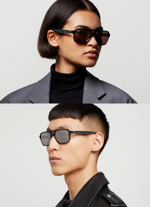 Ray-Ban Ferrari zonnebril RB4414M - voorkant 2 antraciet