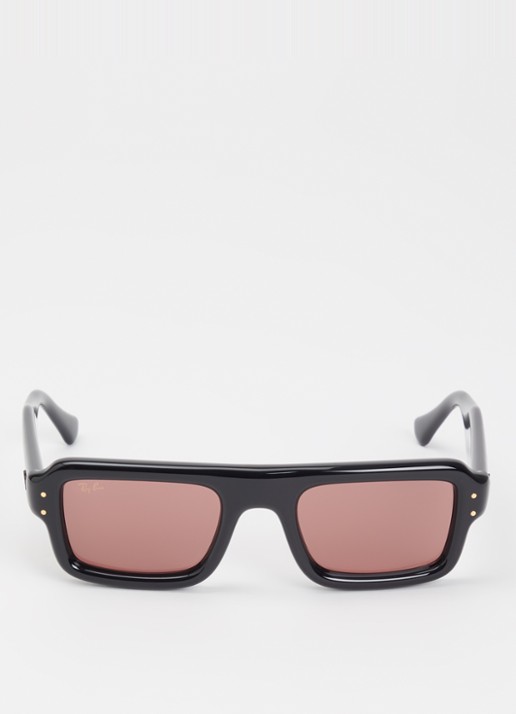 Ray-Ban Flacko Puffer zonnebril RB4954 - detail zwart