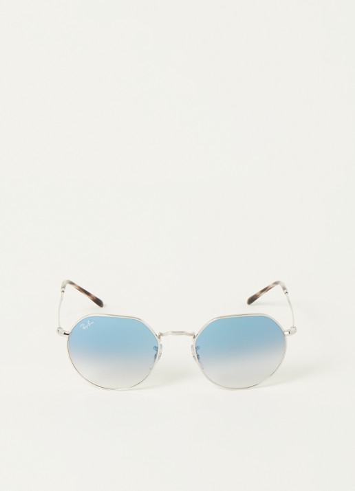 Ray-Ban Jack zonnebril RB3565 - voorkant 4 zilver
