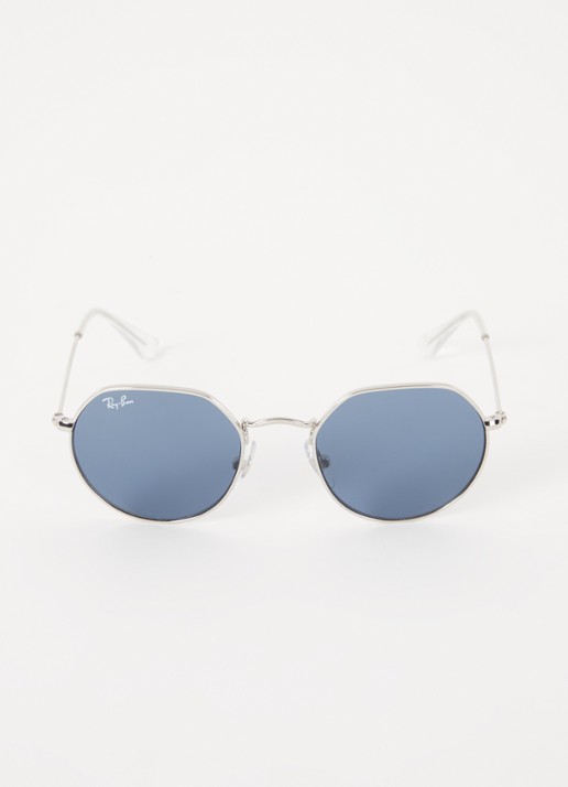 Ray-Ban Jack zonnebril RB9565S  - voorkant 2 zilver