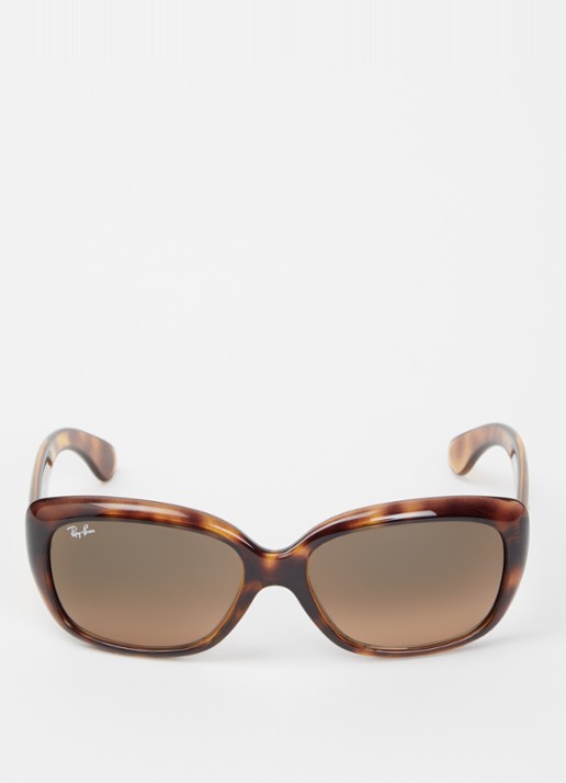 Ray-Ban Jackie zonnebril RB4101 - detail 2 donkerbruin