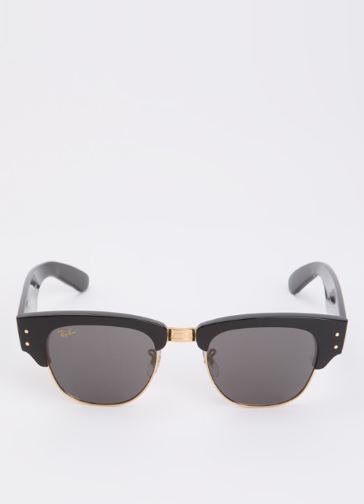 Ray-Ban Mega Clubmaster zonnebril RB0316-S - detail zwart