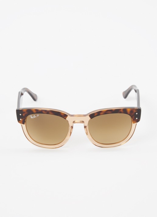 Ray-Ban Mega Hawkeye zonnebril RB0298S  - detail bruin