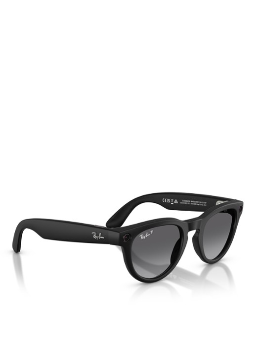 Ray-Ban Meta Headliner zonnebril gepolariseerd RW4013 - detail 3 zwart